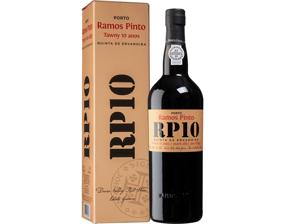 VINHO PORTO RAMOS PINTO QUINTA ERVAMOIRA 10 ANOS 0.75L
