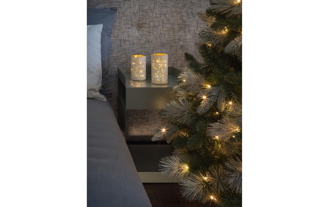 STT LED Windlicht »Stars S« LED-Modul Warmweiss
