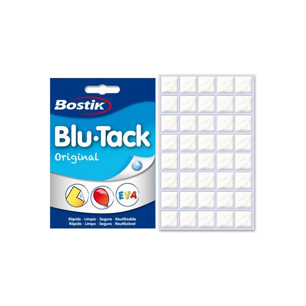 Bostik Massa Adesiva Blu-Tack 12un - 28034
