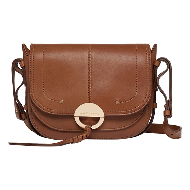 Vanessa Bruno Sac Double Rabat Othilia Cuir Nappa | Havane