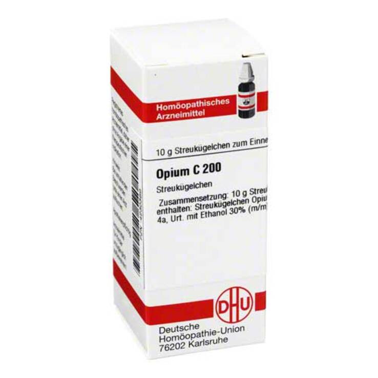 DHU Opium C 200 Globuli, 10 g