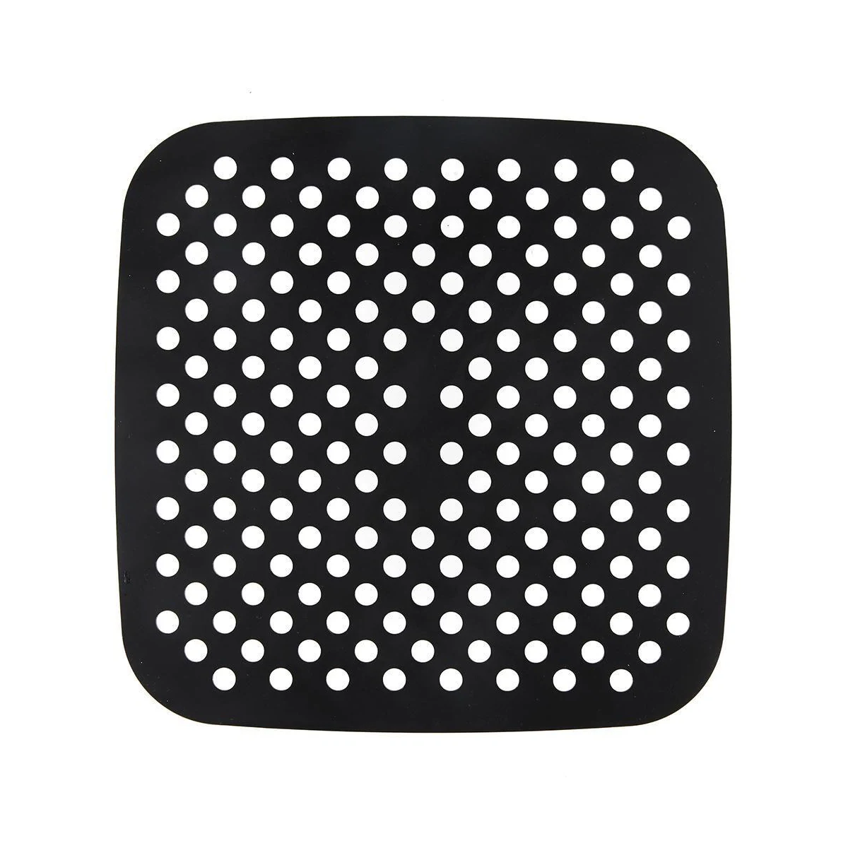 Silikoninnsats til Airfryer square 19x19 cm Sort