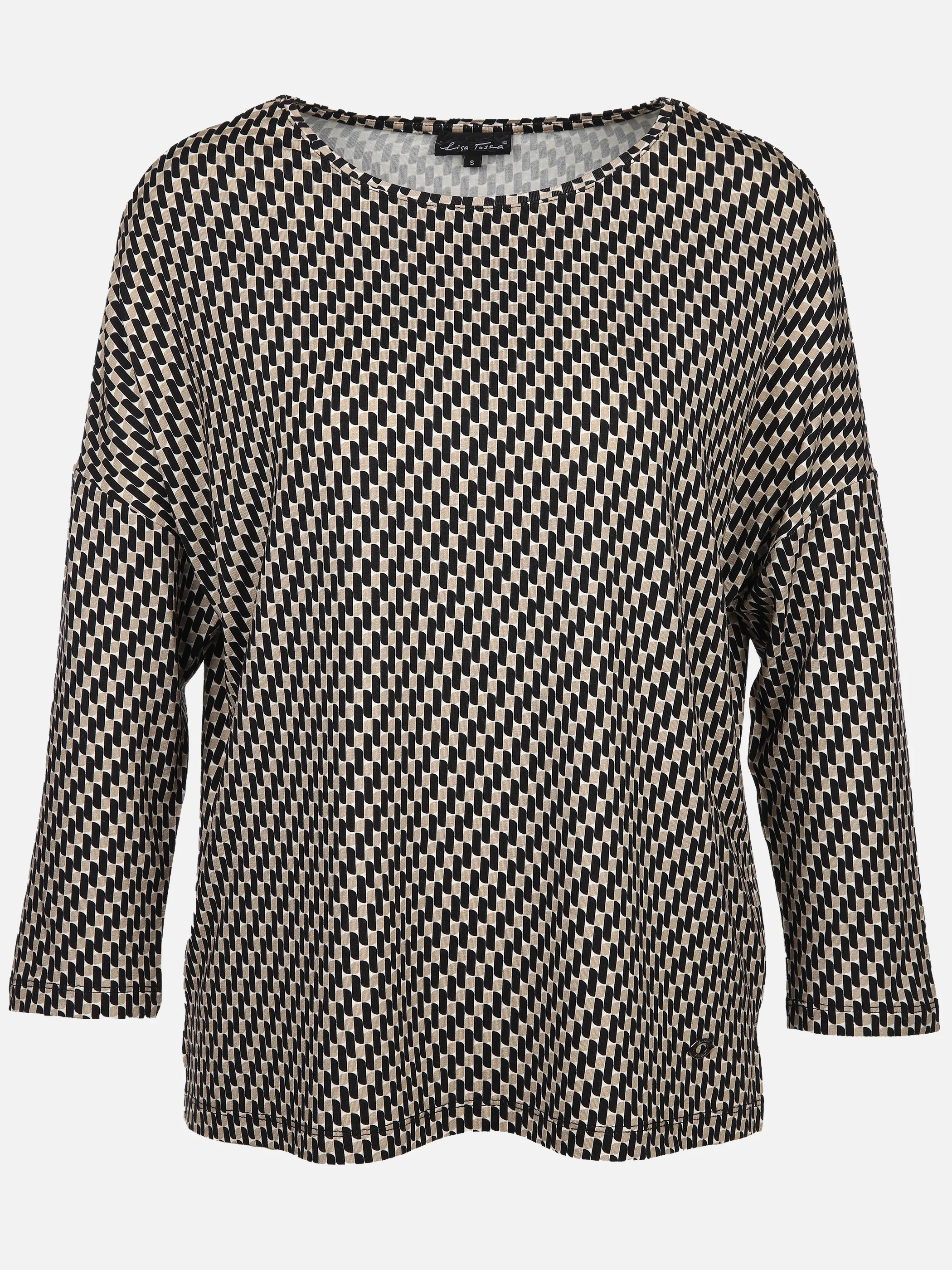 Damen Print Shirt mit 7/8 Arm