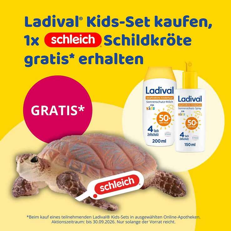 Ladival empfindliche Kinderhaut Milch LSF 50 + , 2x200 ml