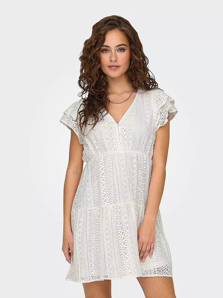 ONLY Minikleid ONLHELENA creme