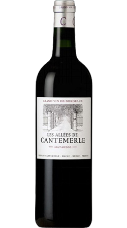 Les Allées de Cantemerle Second Vin du Château Cantemerle 2014 Haut-Médoc Rouge