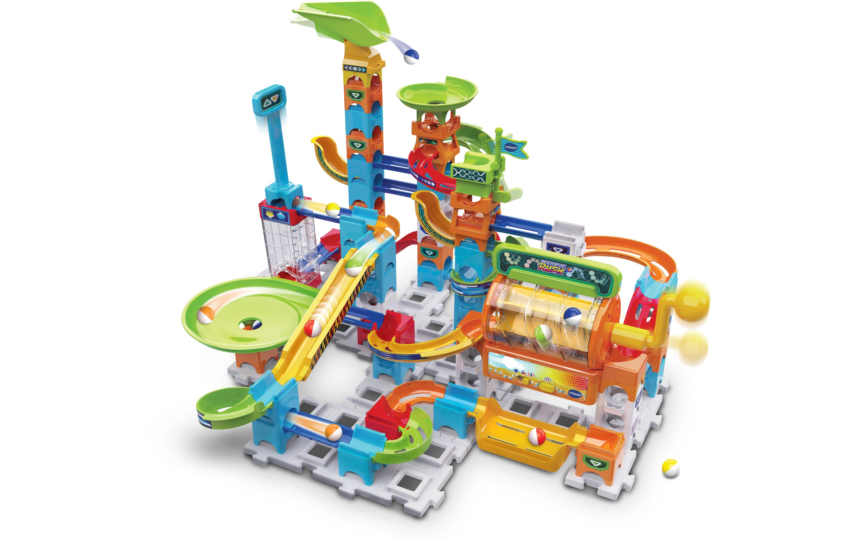 Kugelbahn Marble Rush – Super Action Set L100E -DE-Interaktives Kugelbahn-Set