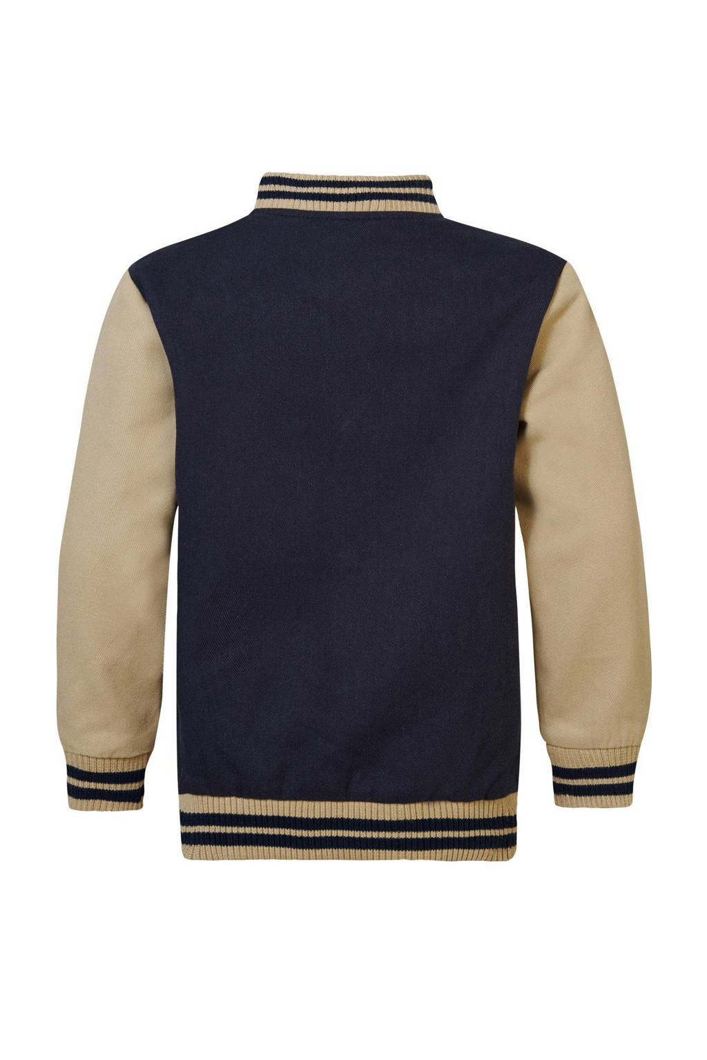 Noppies bomberjack zomer Denton donkerblauw/beige
