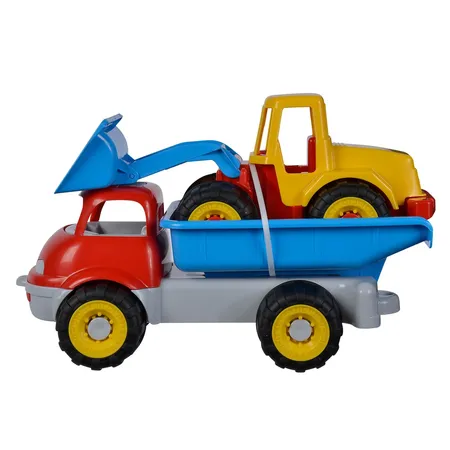 Simba LKW Kipper mit Bagger