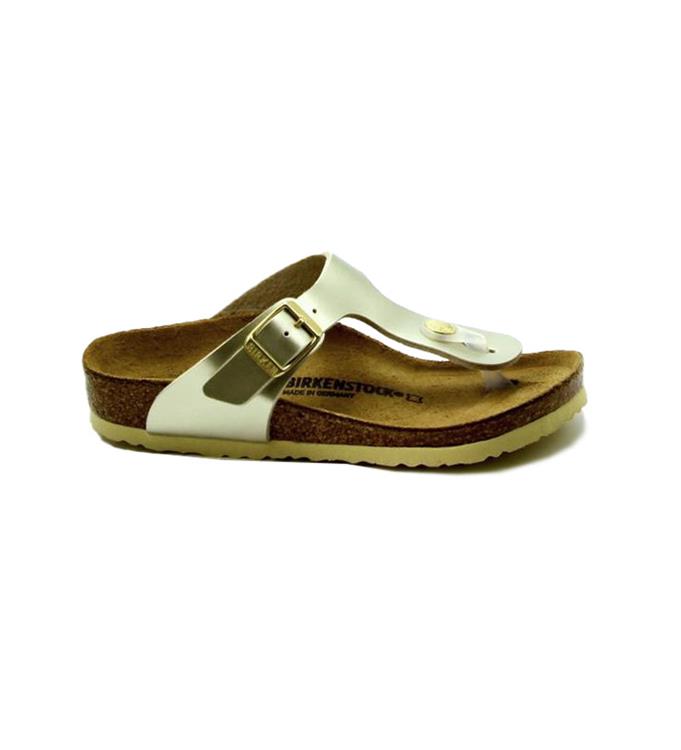Birkenstock Gizeh Kids Electric matellic silver