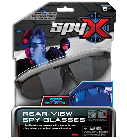 SpyX - Rückspiegel-Sonnenbrille - Schwarz