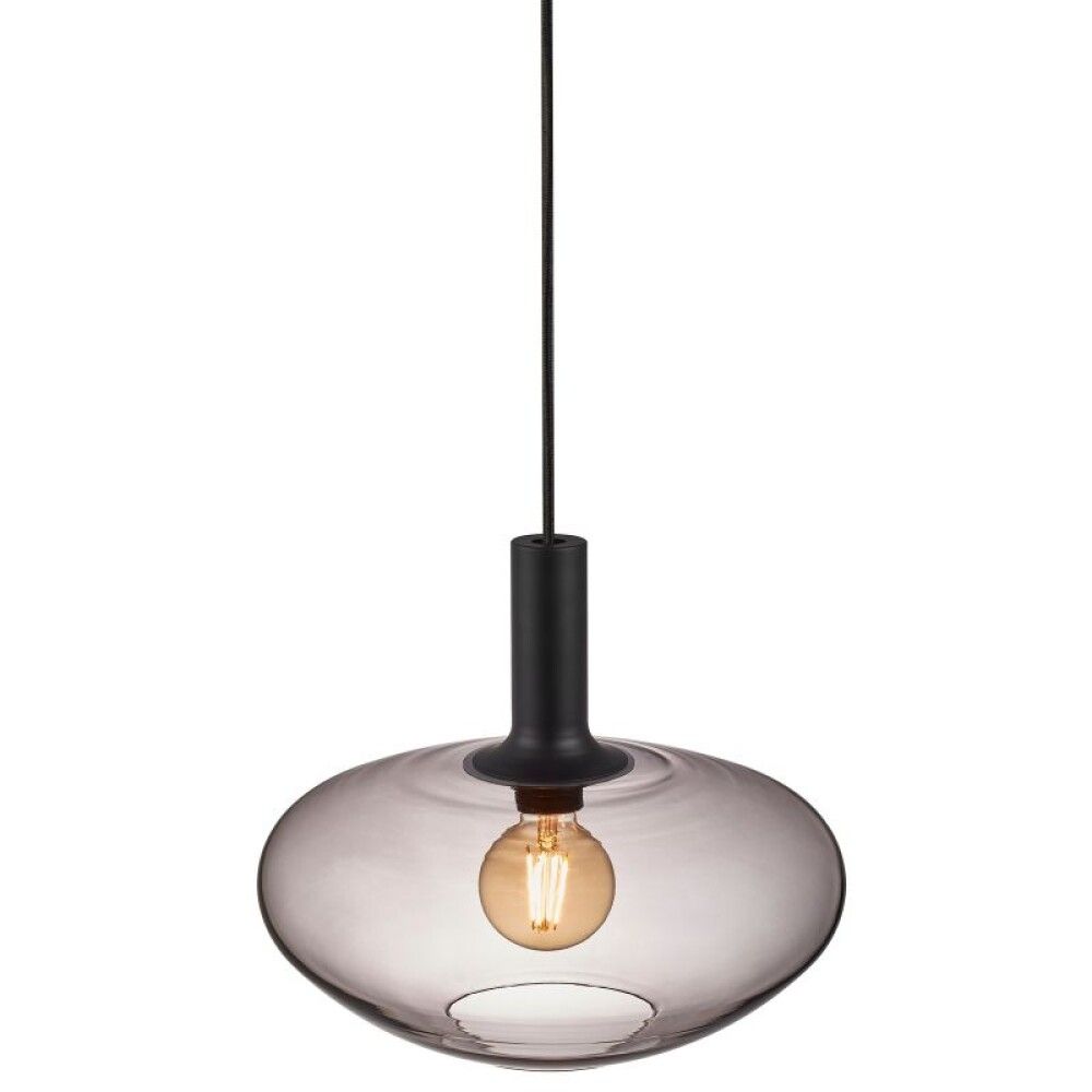 TAKLAMPE NORDLUX ALTON SVART E27