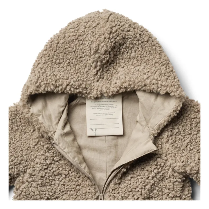 Wheat Combinaison Sherpa Matières Recyclées Bambi | Beige