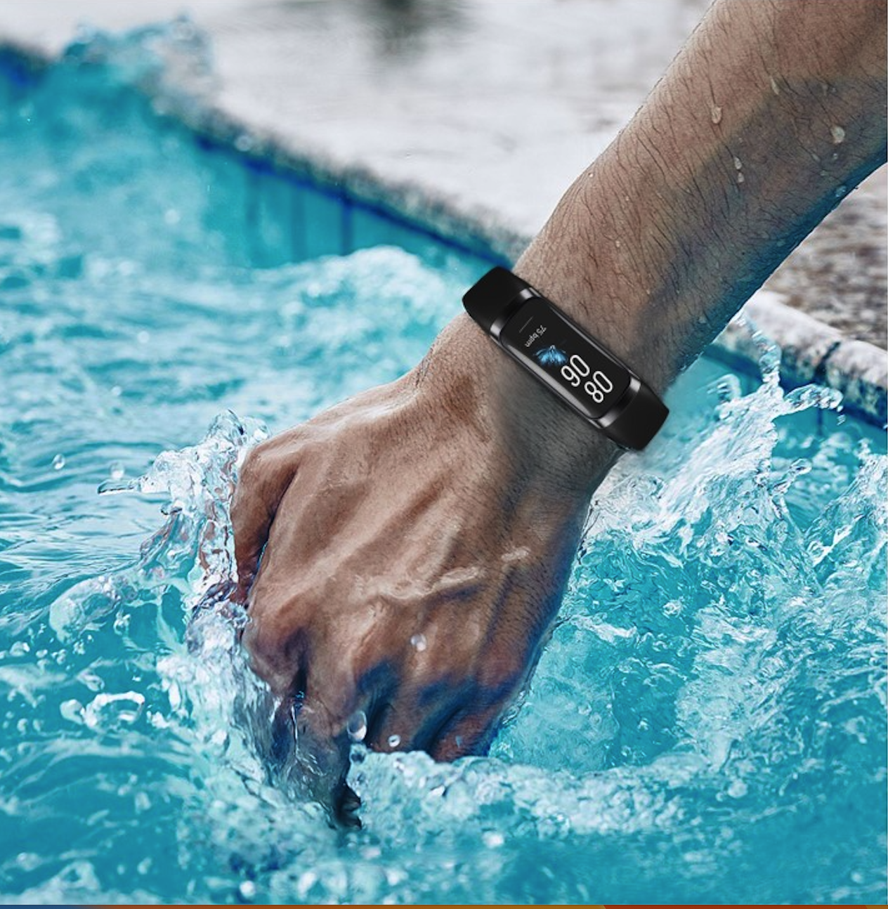 Fitness Tracker Smart Watch mit 1.1