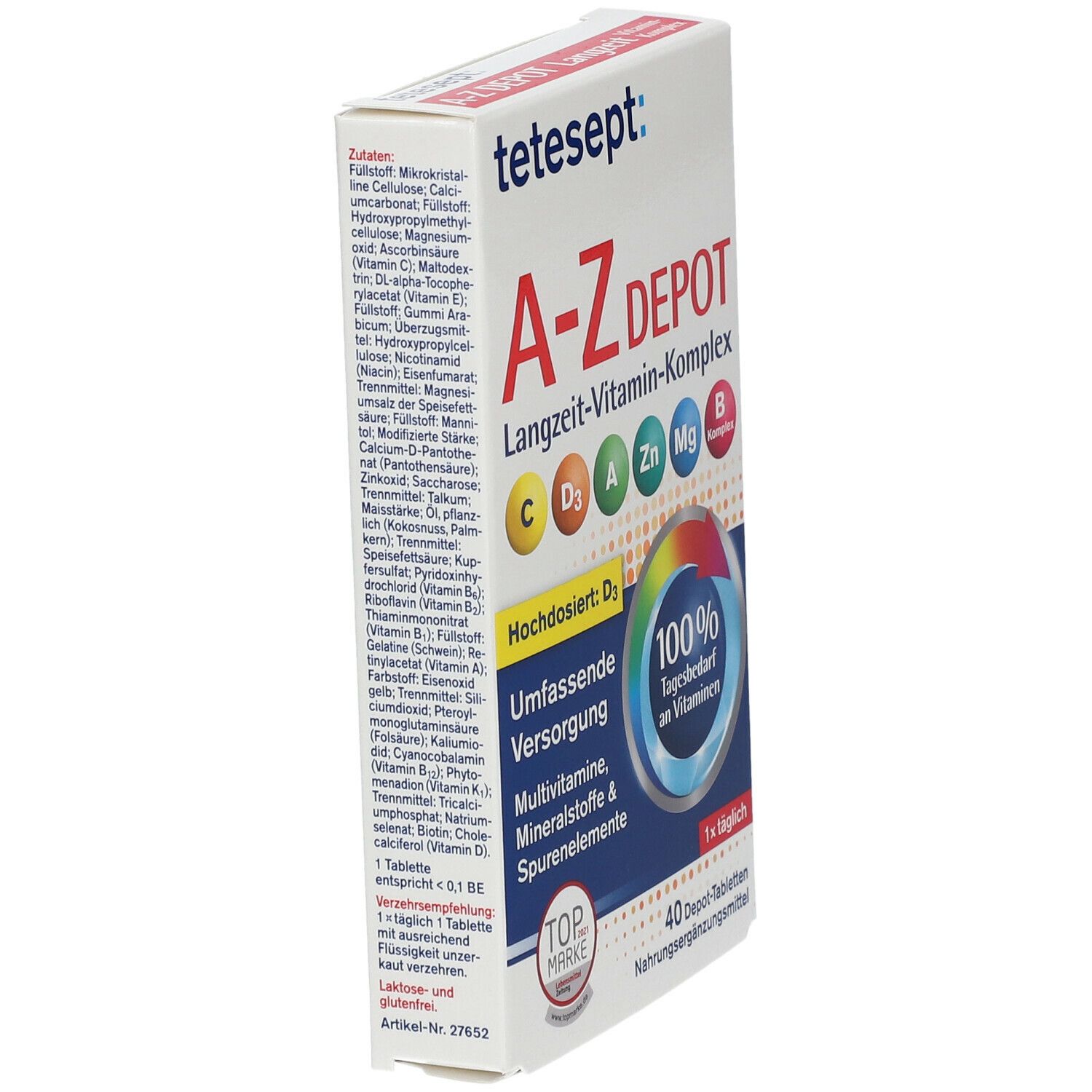 tetesept® A-Z DEPOT Langzeit-Vitamin-Komplex