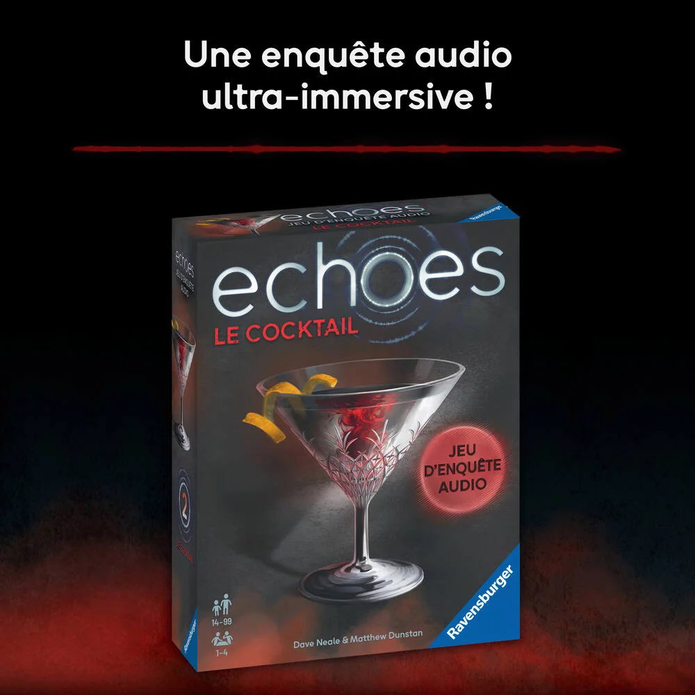 JEU D'ENQUETES - ECHOES LE COCKTAIL