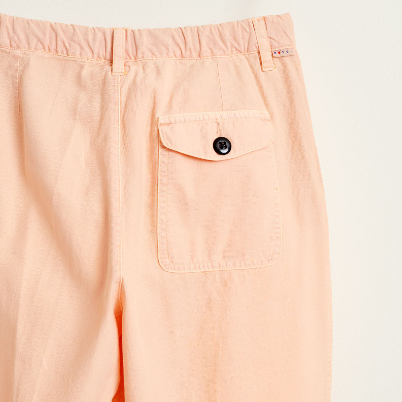Bellerose Pantalon Peaches à pinces rose saumon