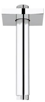Grohe Rainshower douchearm plafond m. vierkante rozet 1/2