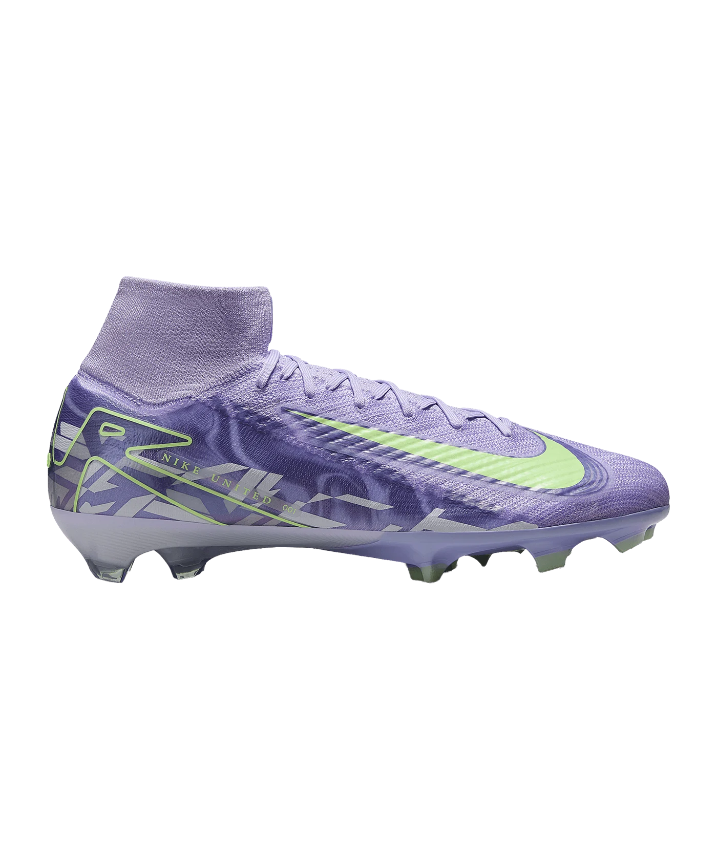 Nike Air Zoom Mercurial Superfly X Elite FG United Lila F500