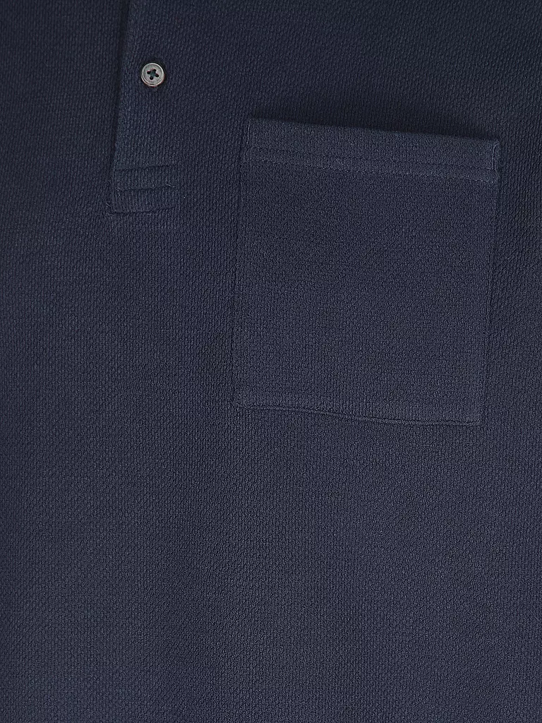 TOM TAILOR Pullover HENLEY dunkelblau