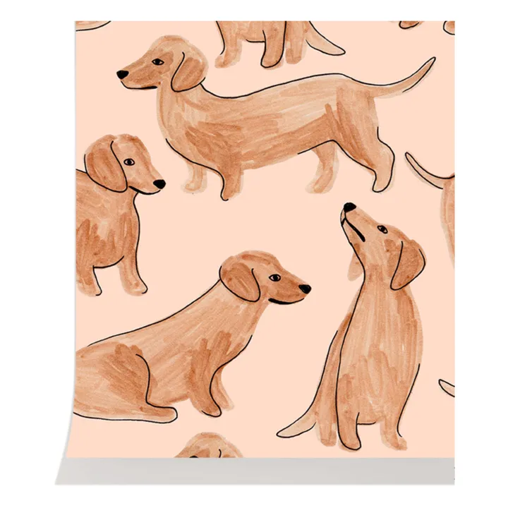Season Paper Papier peint Teckels