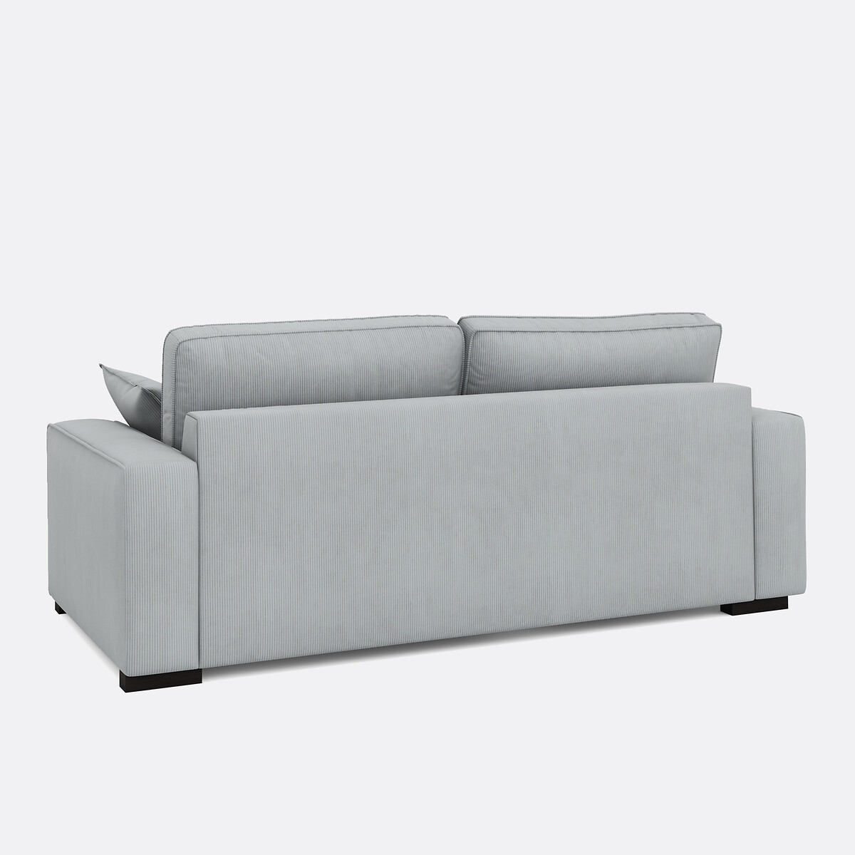 LA REDOUTE INTERIEURS<br>Sofá-cama em veludo cotelê fino, espuma, Cecilia