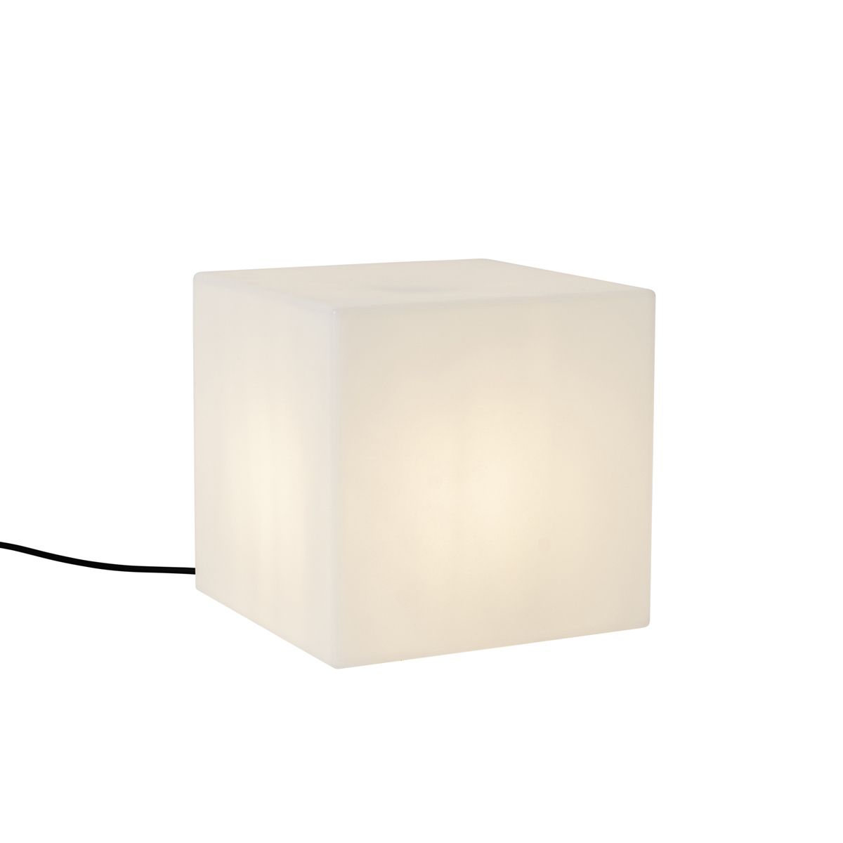 Smart buitenlamp wit 30 cm vierkant incl. LED A60 IP44 - Nura