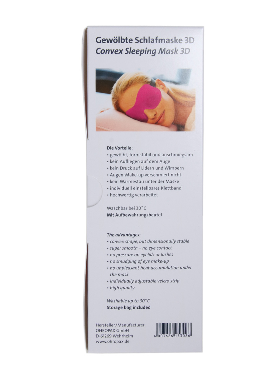 Masque de voyage Ohropax