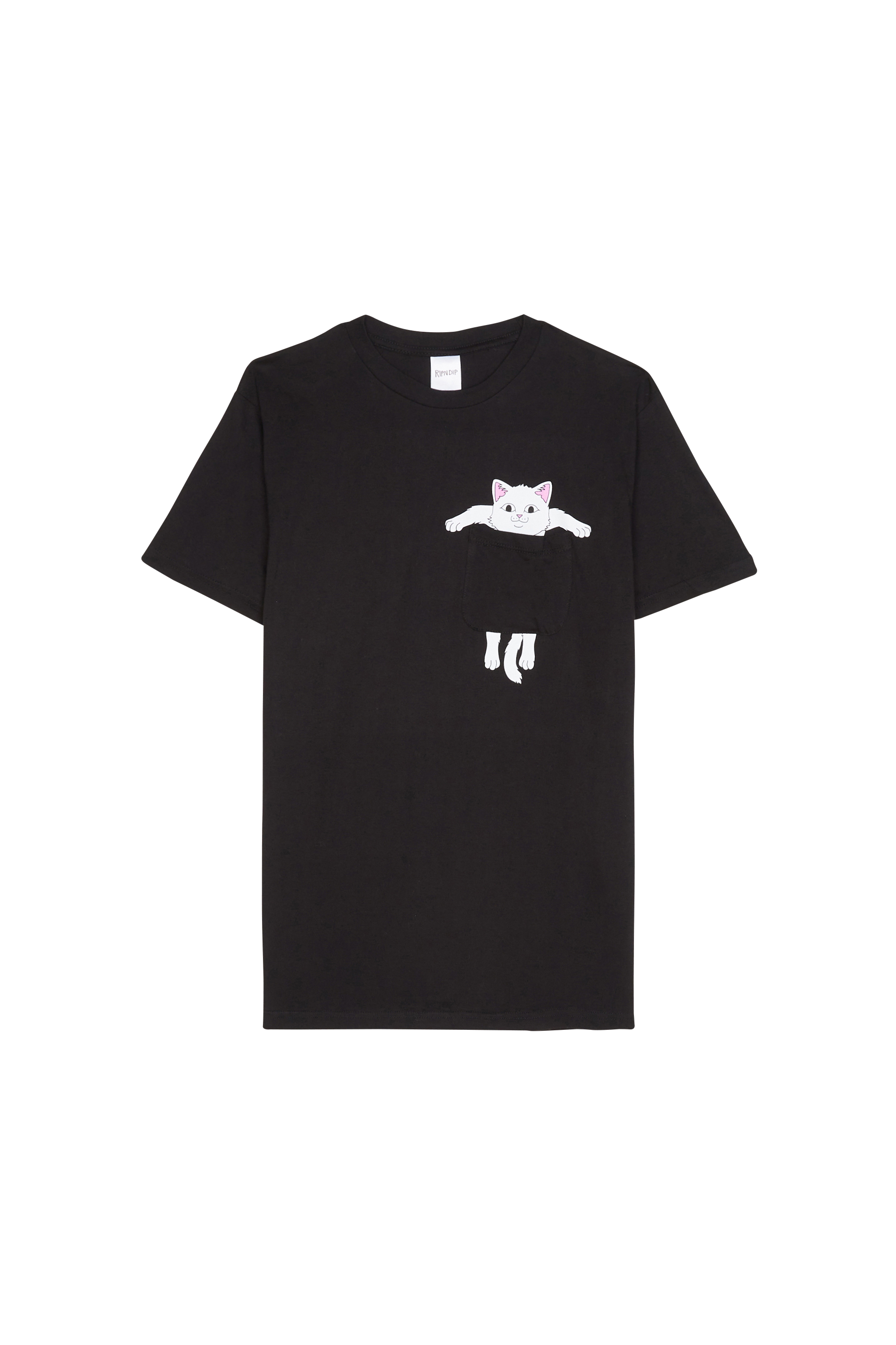 RIPNDIP T-shirt Broke The Pocket Pocket Tee Noir