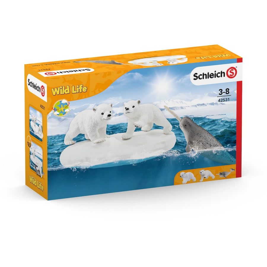 schleich® Wild Life - Eisbären-Rutschpartie 42531