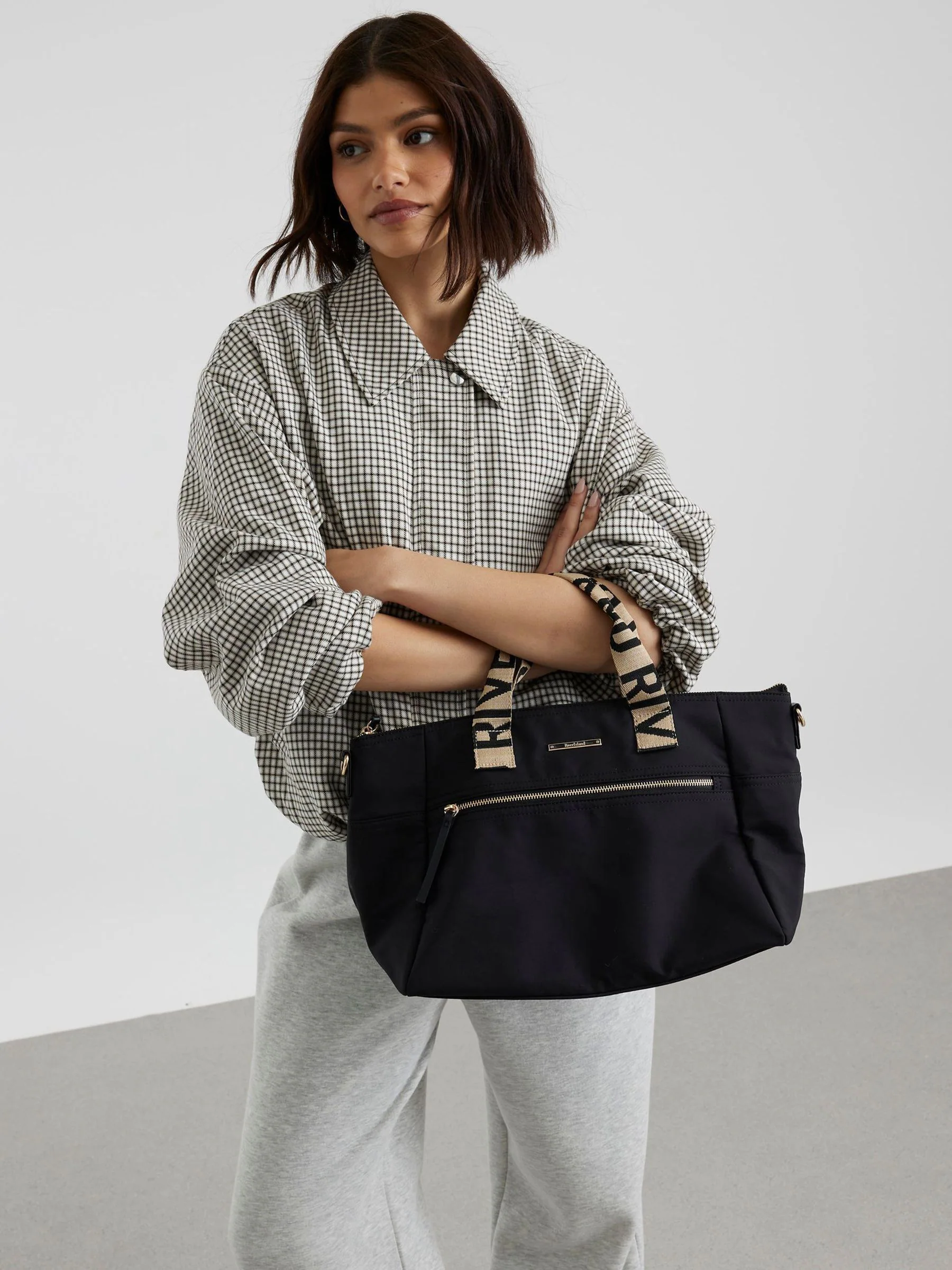 River Island Cabin Logo Holdall