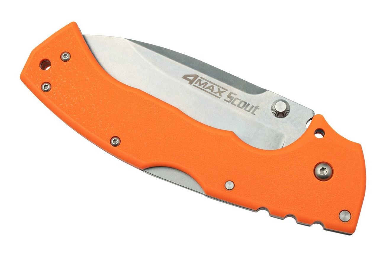 Cold Steel 4 Max Scout 62RQORSW Orange zakmes, Andrew Demko design