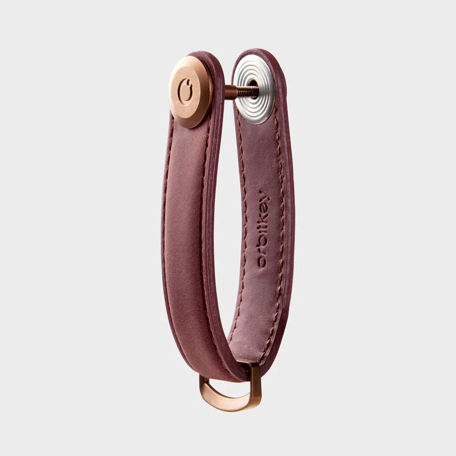 Orbitkey Premium Leather 2.0 Keyholder mulled wine