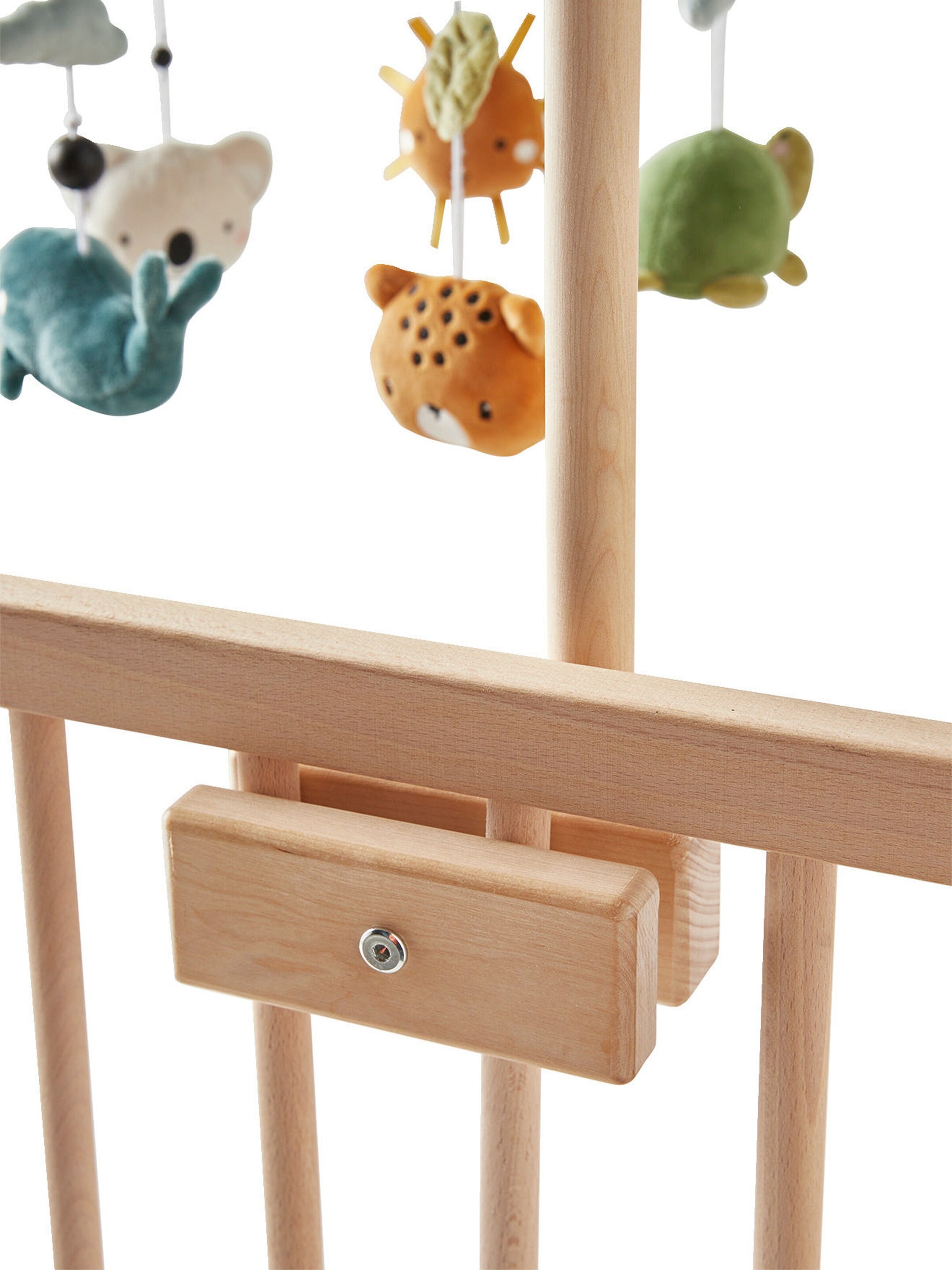 Vertbaudet Baby Musikmobile MINI ZOO beige/mehrfarbig