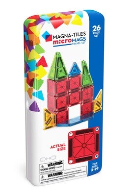 MAGNA-TILES MicroMAGS Travel Metallboks