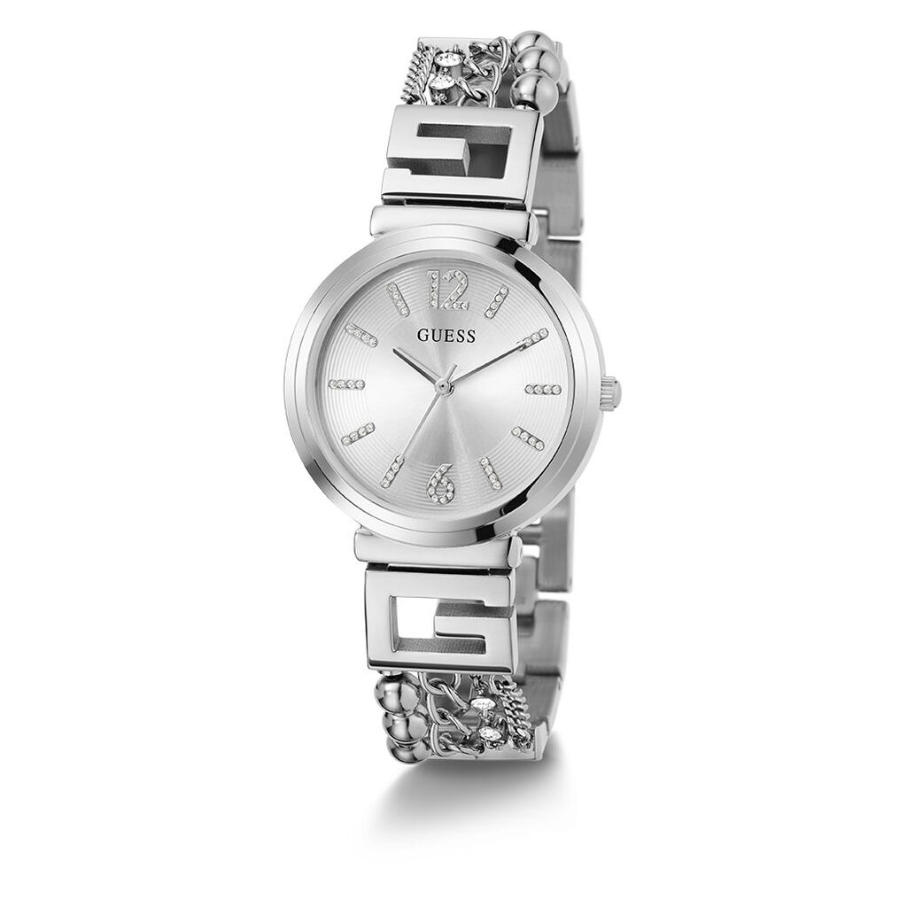 Montre Guess G Cluster Argenté