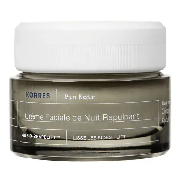 Creme Noturno Korres Pine Black 4D 40ml
