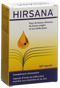 Hirsana Goldhirse Öl 150 Kapseln