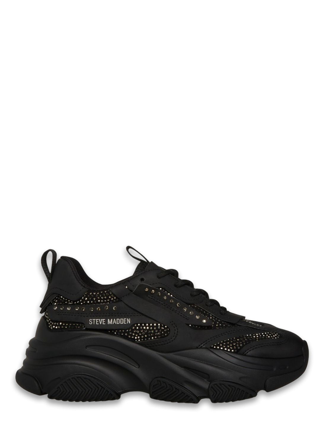 steve madden Baskets de ville femme possesionr sneaker black