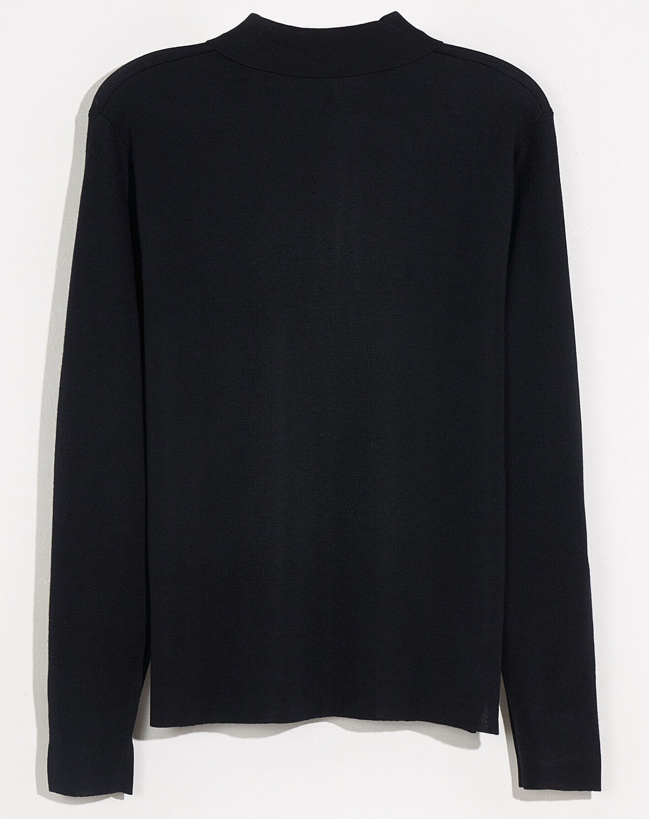 Bellerose Polo 100% Laine Dynay noir