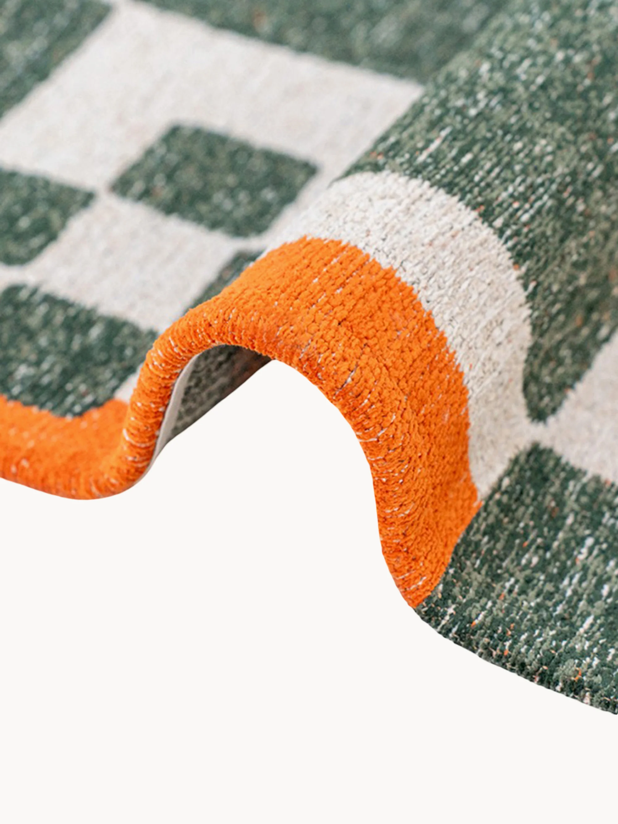 Wasbaar jacquard in- & outdoor vloerkleed Chess