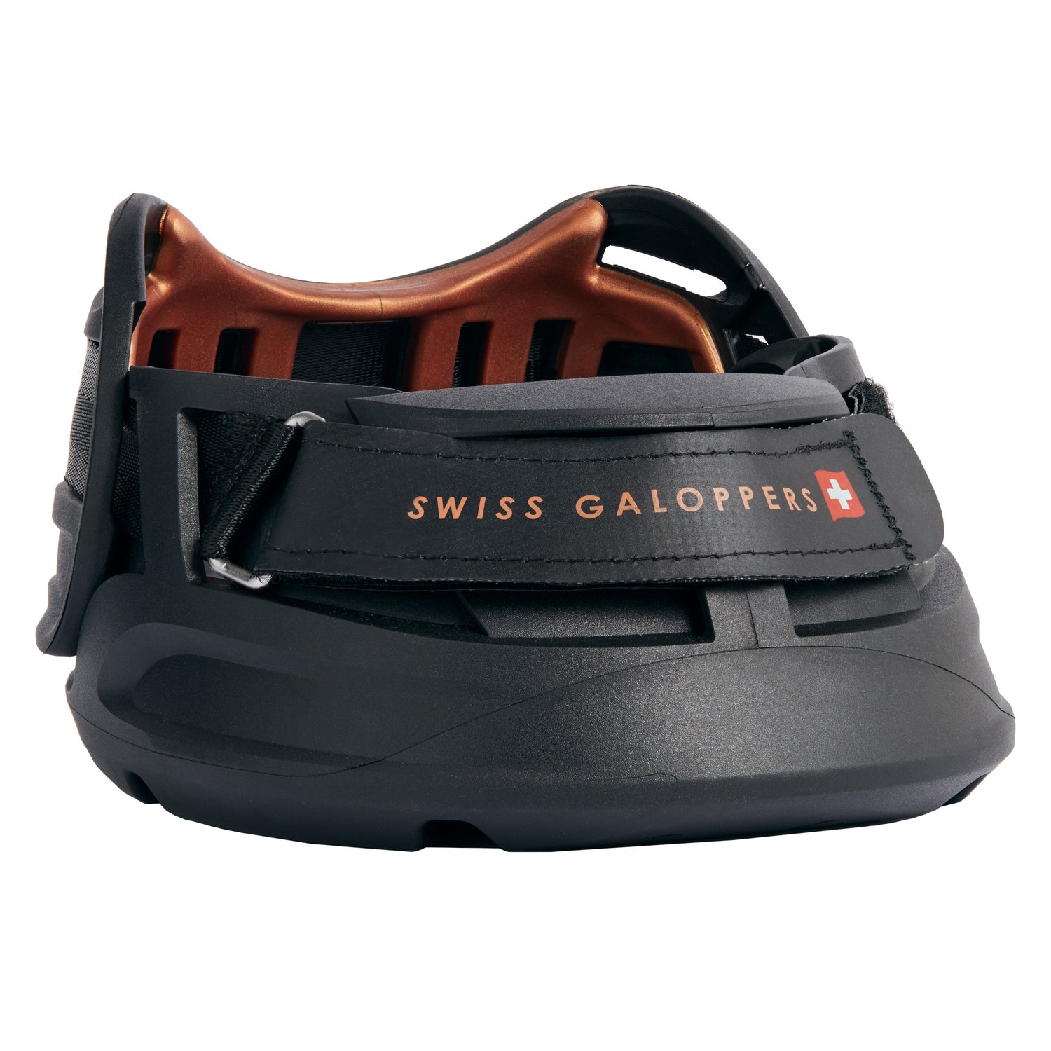 SWISS GALOPPERS Hufschuh Standard  - schwarz