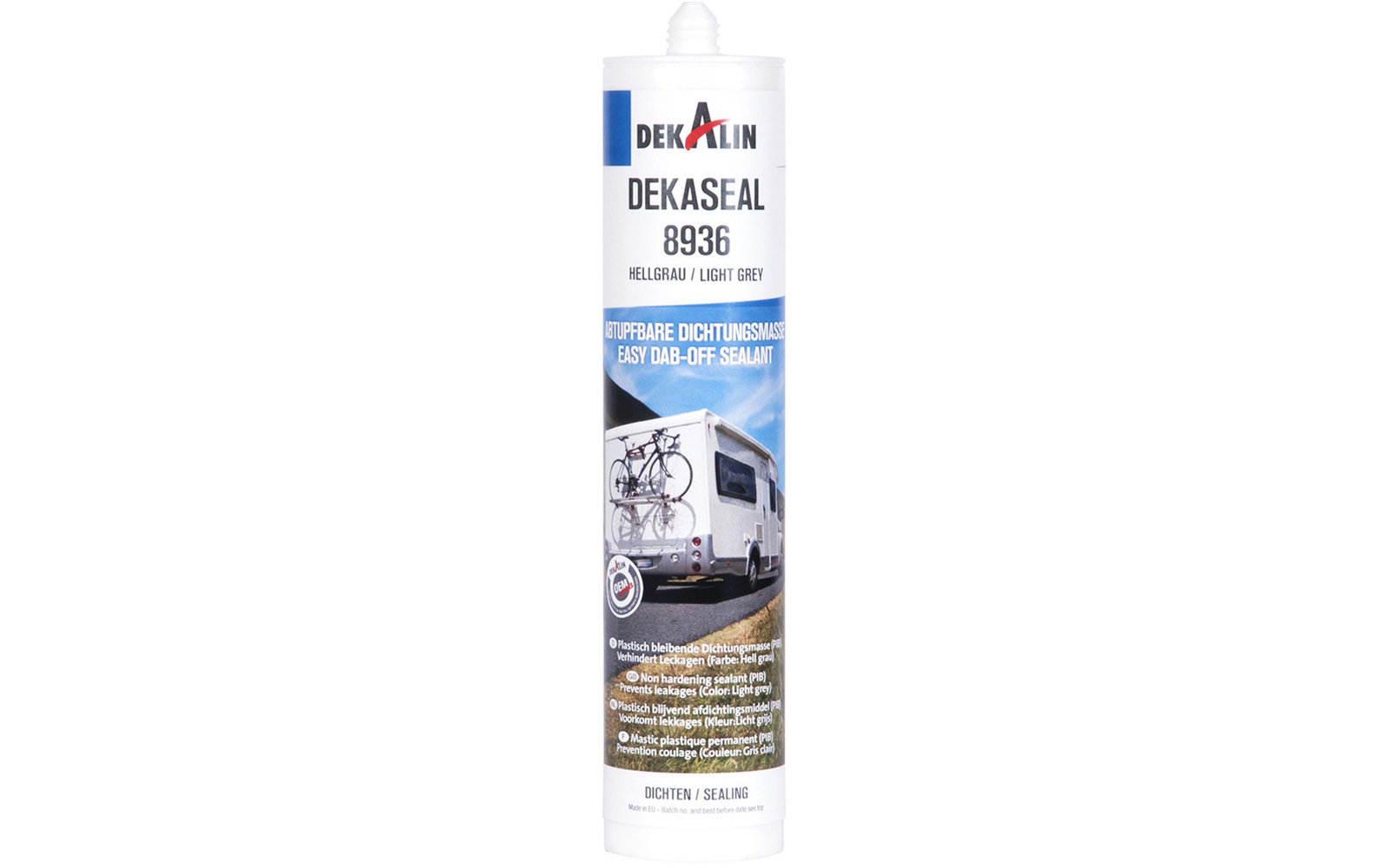Dekalin Dekaseal 8936 Abtupfbare Dichtungsmasse Hellgrau 310 ml