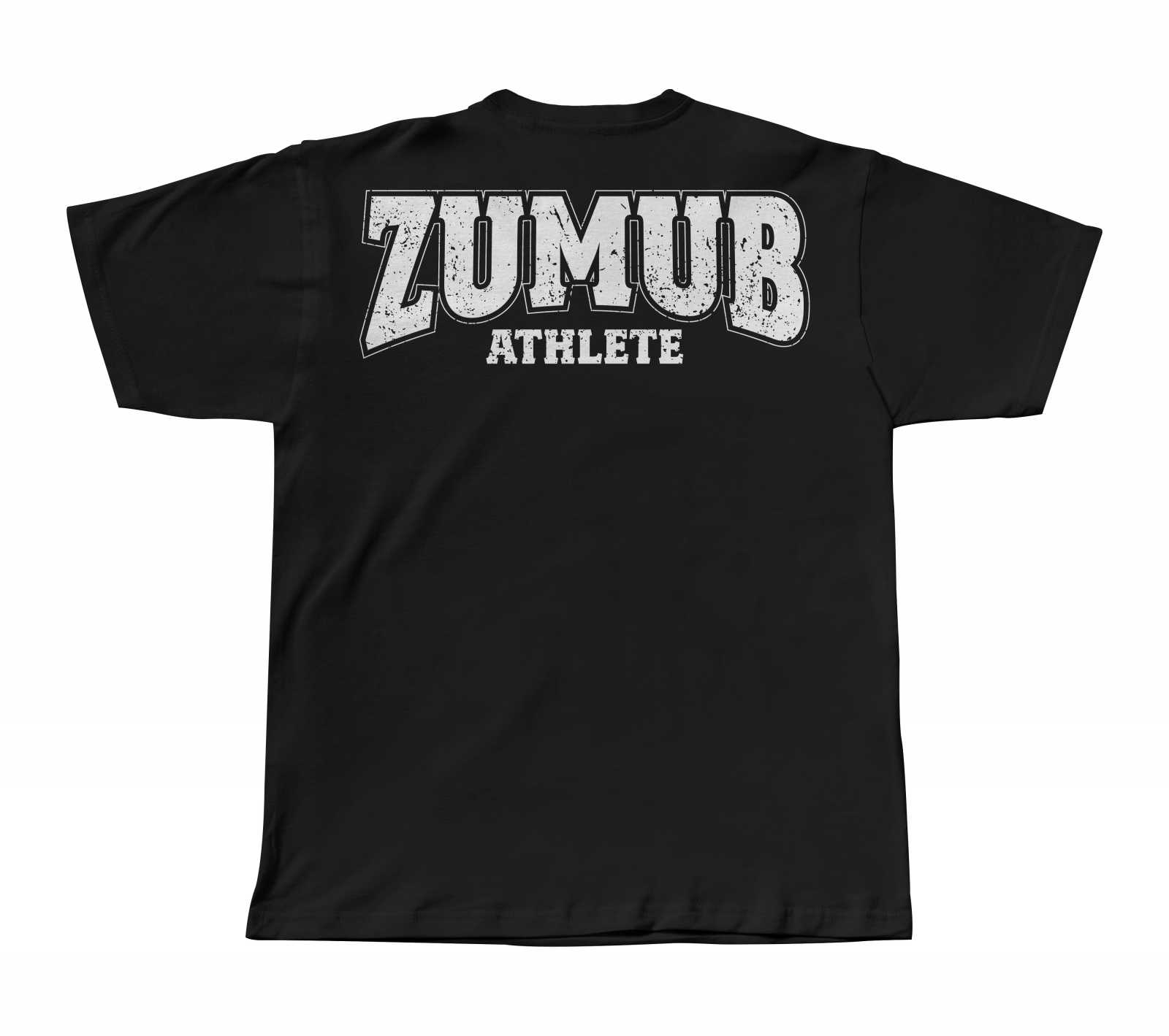 Camiseta preta para atletas da Zumba