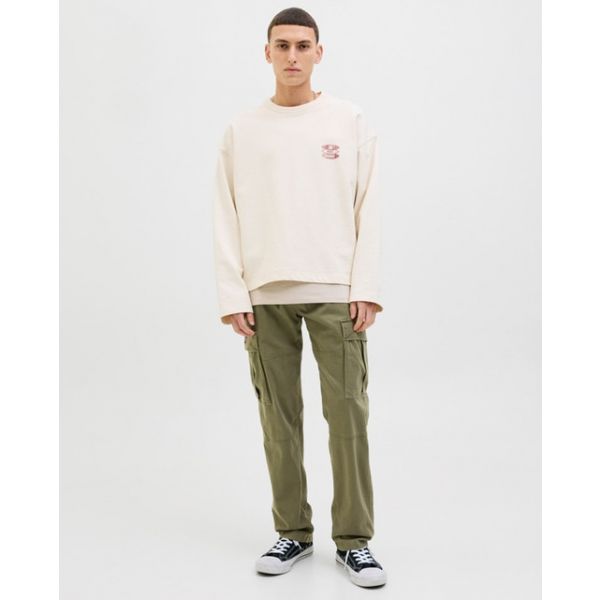 Jack & Jones Calça Cargo Kane Jonnie Olive Night 32