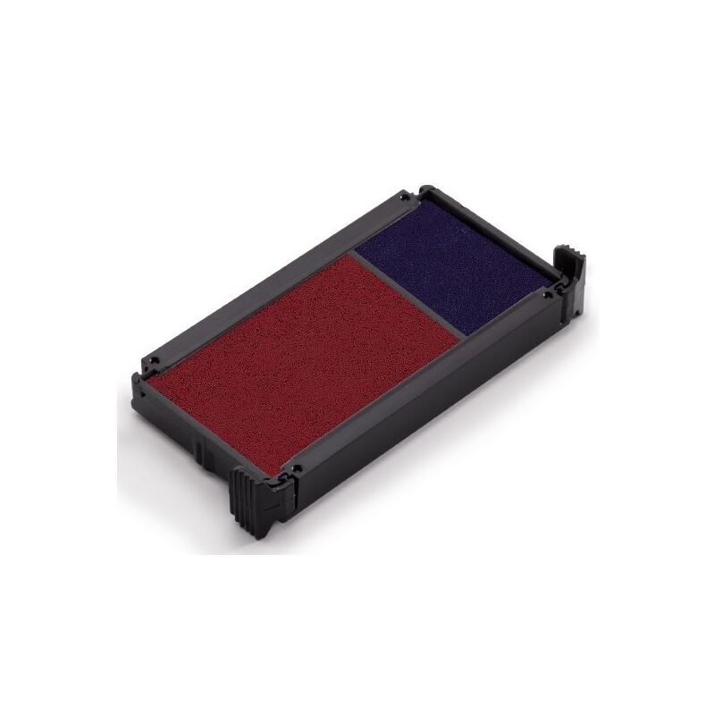Trodat 4912 Stempelkissen, 2 Stück, blau/rot