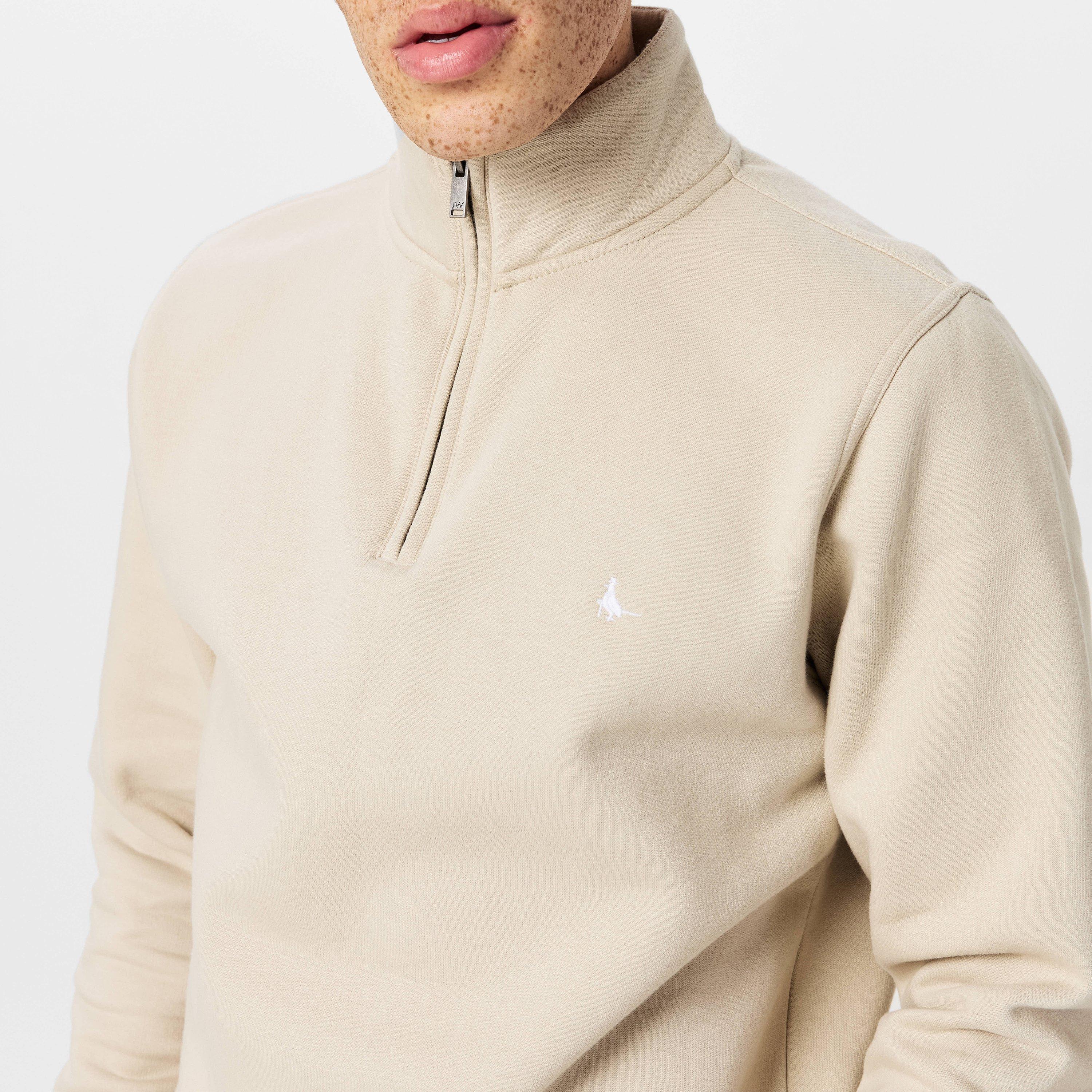 Jack Wills Barchester Quarter Zip Sweatshirt