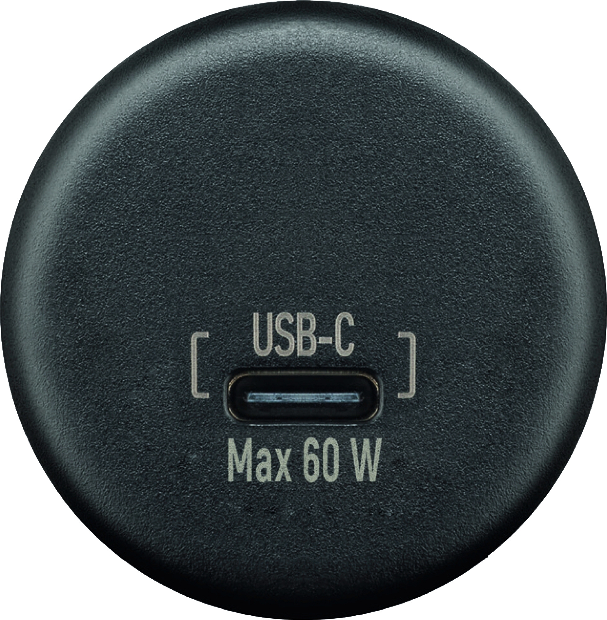 Wentronic single Einbaucharger USB-C mit max. 60 W