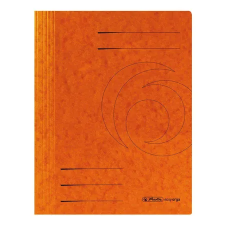 Herlitz Spiralhefter Pappe A4 orange