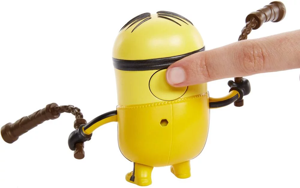FIGURINE ACTION 11 CM STUART ET NUNCHAKU - MINIONS